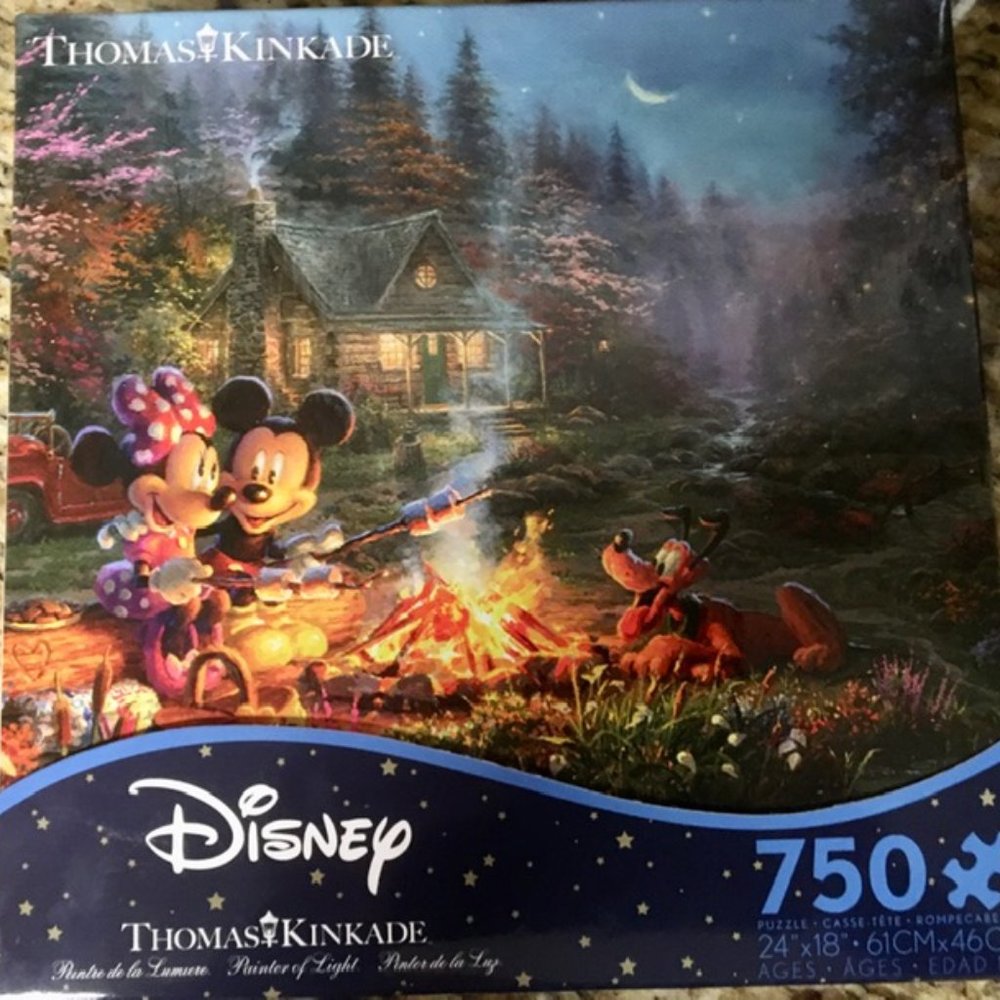 Ceaco Puzzle 750 Disney Thomas Kinkade